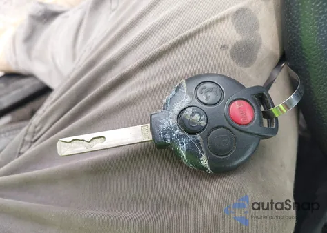 2008 Smart Fortwo Passion из США, поврежденный, VIN WMEEK31X98K098444